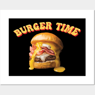 Burger Time Posters and Art